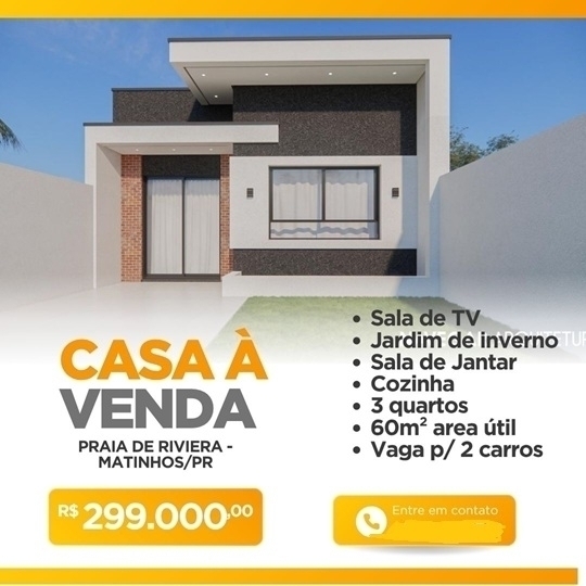 MATINHOS | Casas | Matinhos - Casa nova averbada, FINANCIA!!! MATINHOS | Casas | Matinhos - Casa nova averbada, FINANCIA!!!